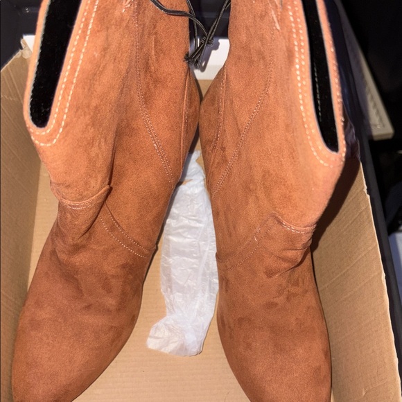 Worthington Womens Styler Stiletto Heel Bootie - Picture 4 of 6